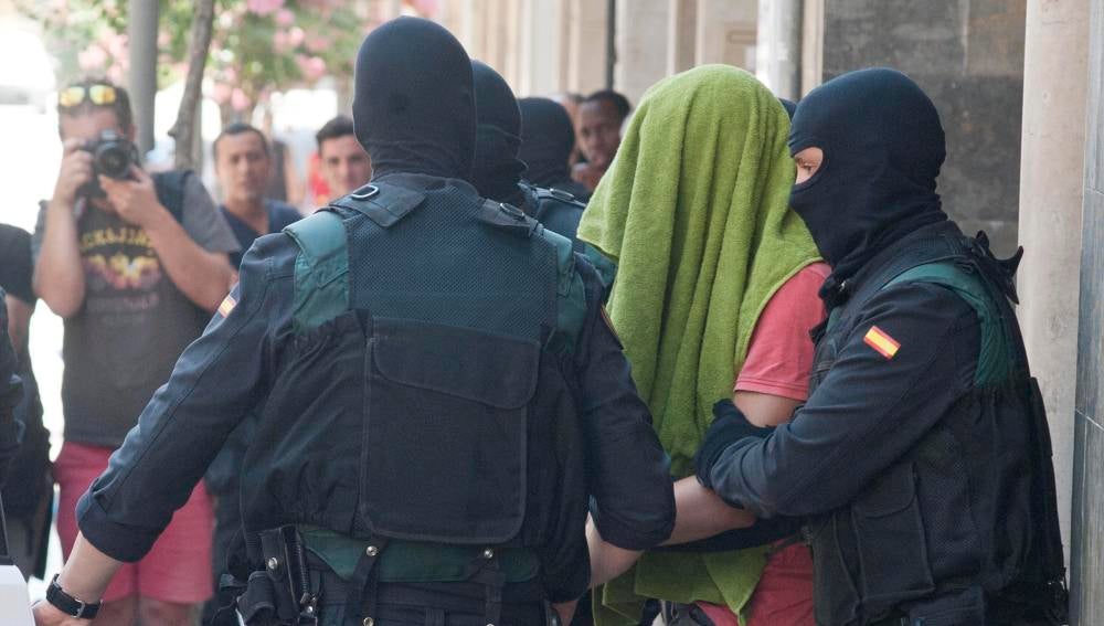 Imagen de archivo de una operación antiyihadista con varios detenidos también en Arbúcies