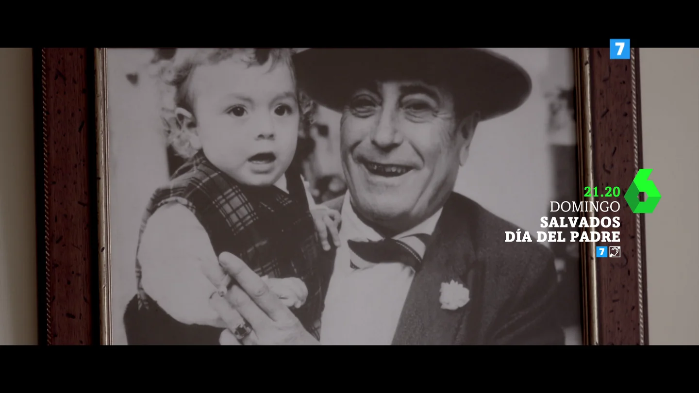 Inés Sánchez junto a su padre Inés Sánchez junto a su padre