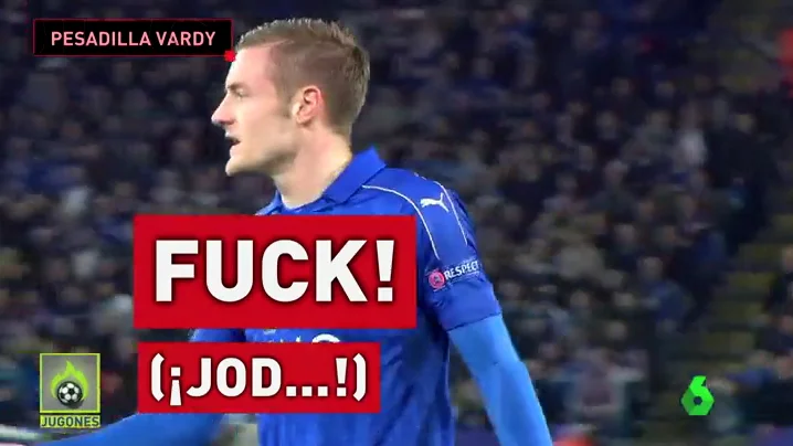 Frame 29.62167 de: El partido de Vardy: intensidad, lucha y garra