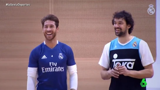 Sergio Ramos y Sergio Llull, héroes de guardia del Real Madrid Sergio Ramos y Sergio Llull, héroes de guardia del Real Madrid