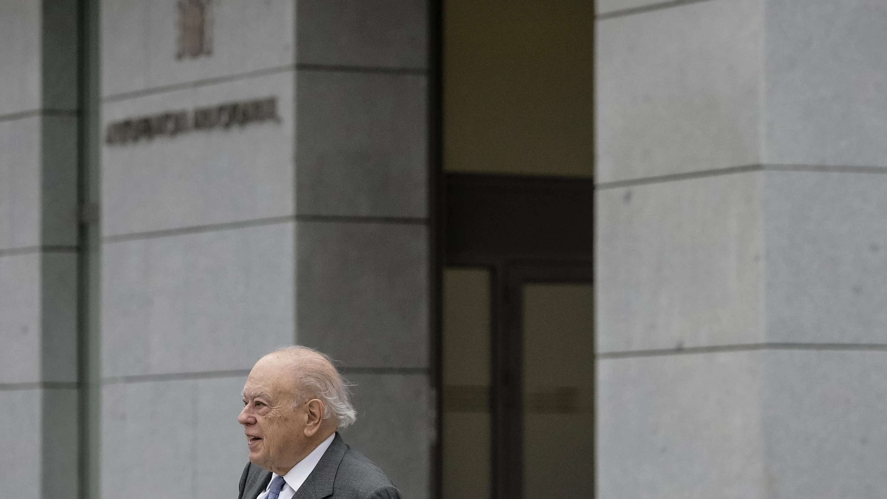 El expresident de la Generalitat Jordi Pujol en una imagen de archivo a su llegada a la sede de la Audiencia Nacional El expresident de la Generalitat Jordi Pujol en una imagen de archivo a su llegada a la sede de la Audiencia Nacional