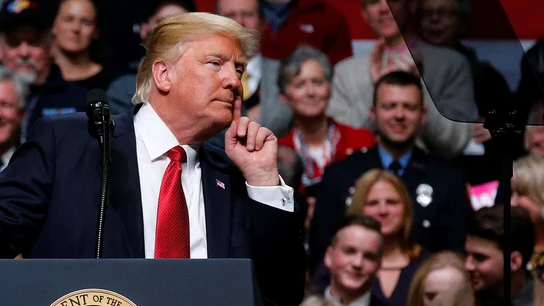 Donald Trump en un acto en Nashville Donald Trump en un acto en Nashville