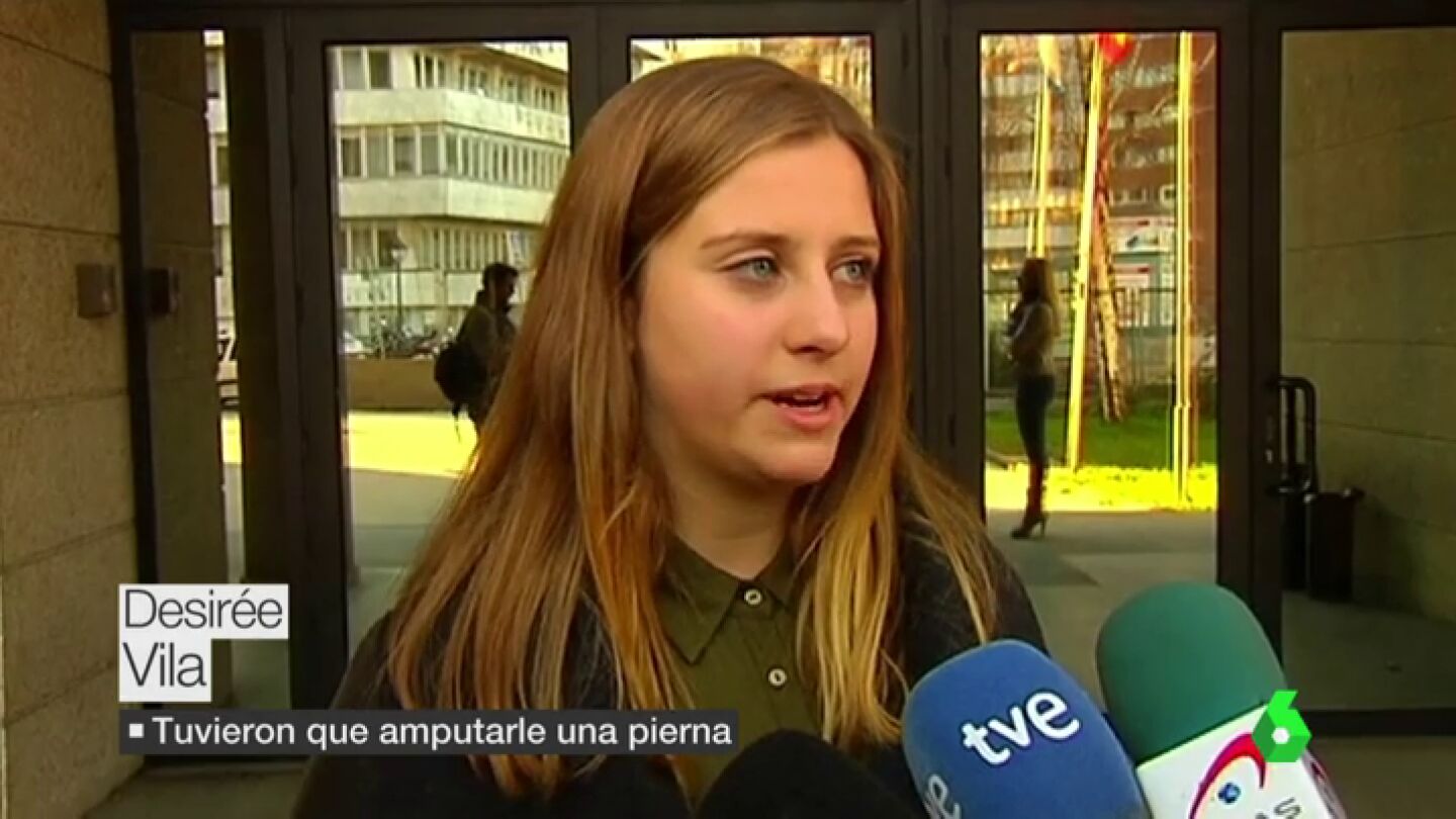 Frame 83.177004 de: Dos a&ntilde;os de c&aacute;rcel para un m&eacute;dico por practicar una amputaci&oacute;n de una pierna a una joven gimnasta