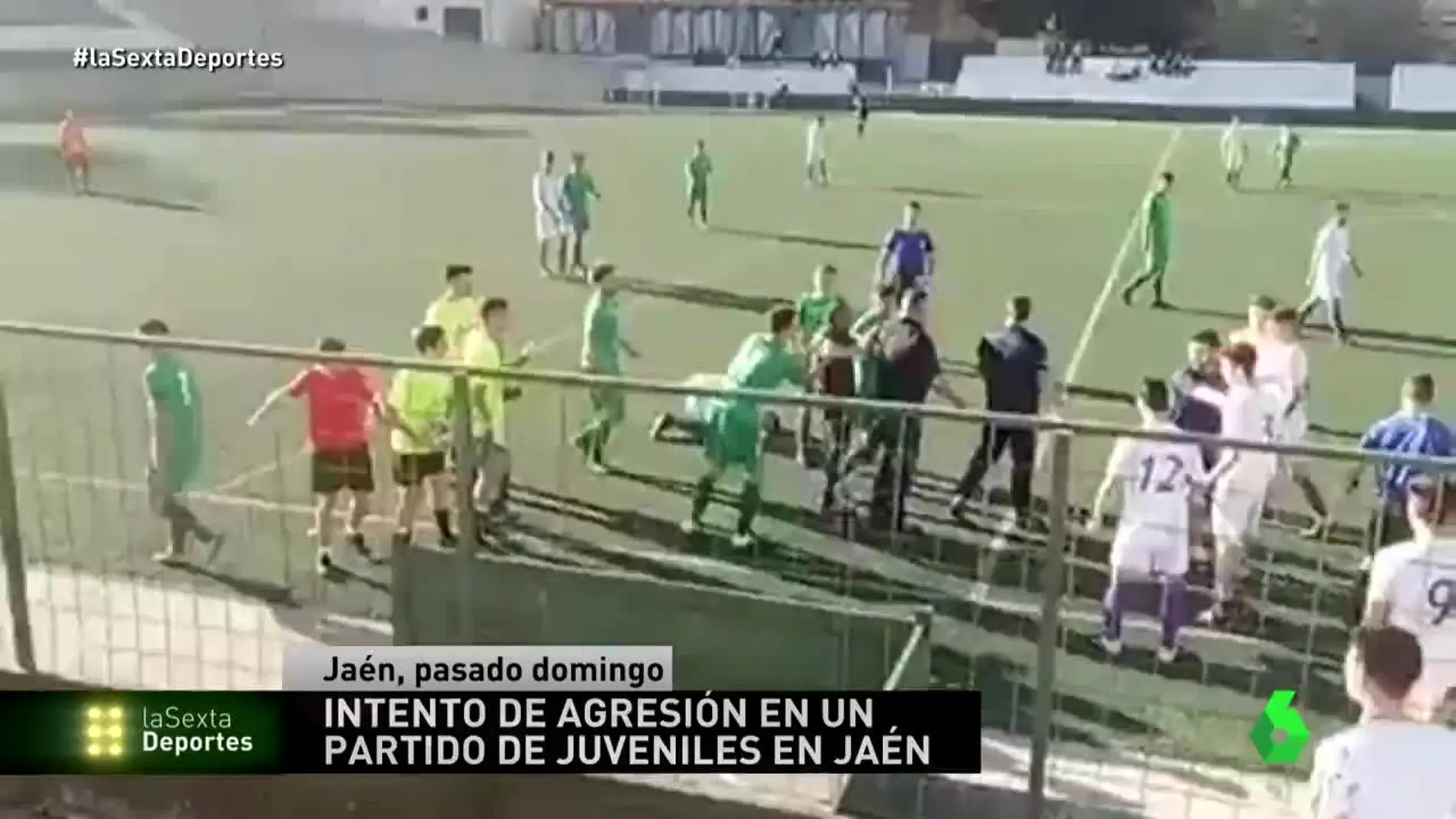 Intento de agresión en un partido de niños en Jaén
