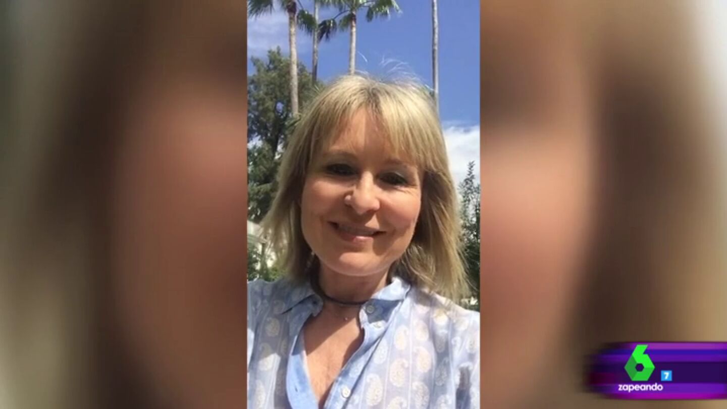 La periodista Mar&iacute;a Rey 