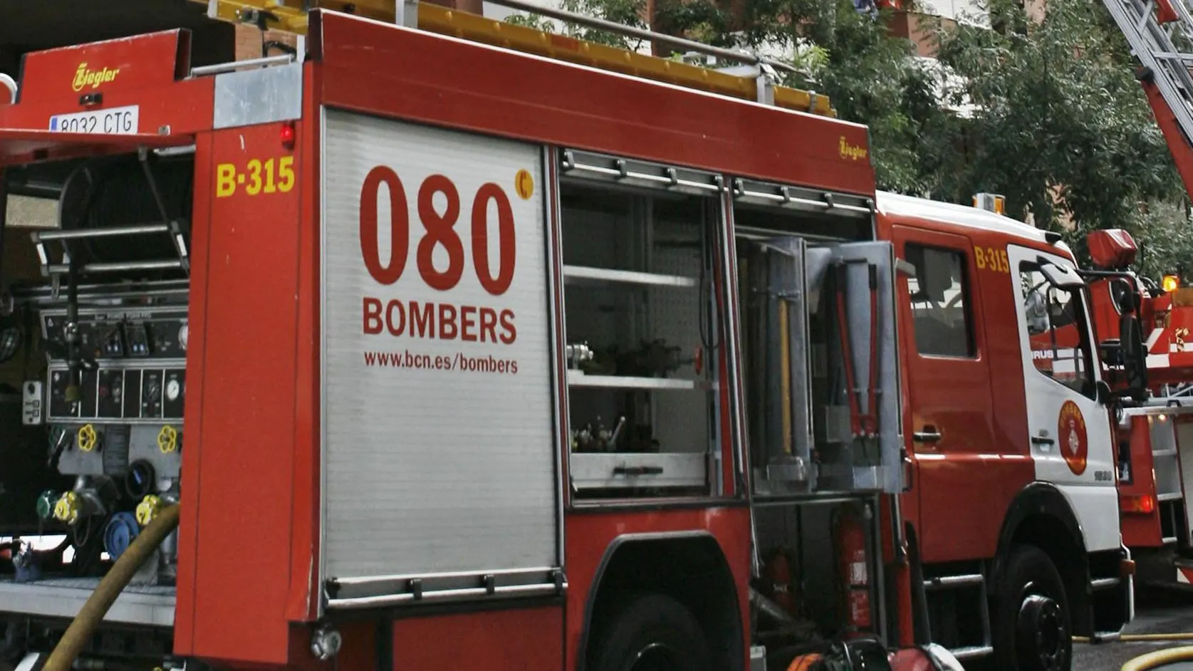 Camión de bomberos de Cataluña