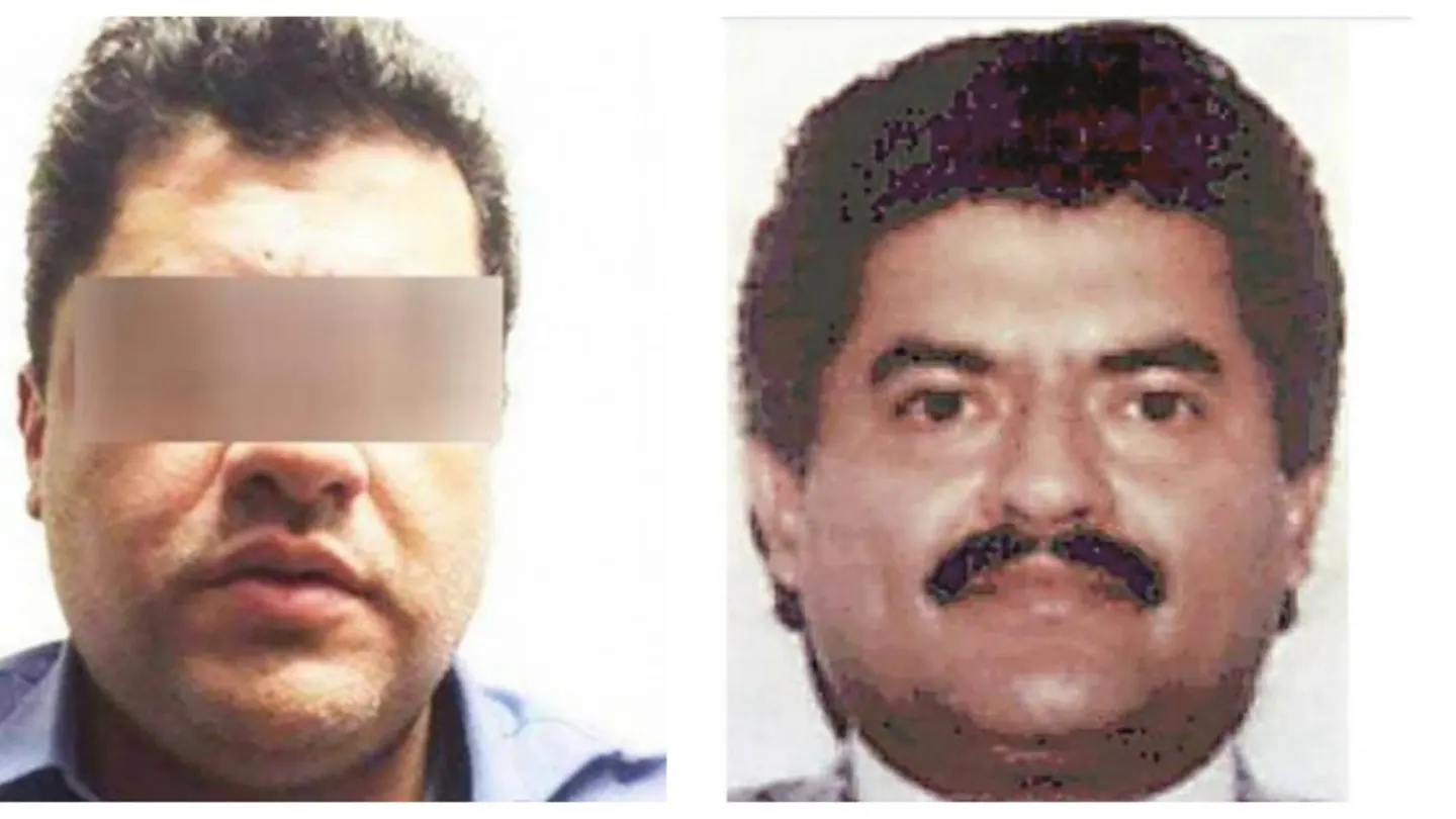 A la izquierda, 'El Negro'. A la derecha, su padre, 'El Azul' A la izquierda, 'El Negro'. A la derecha, su padre, 'El Azul'