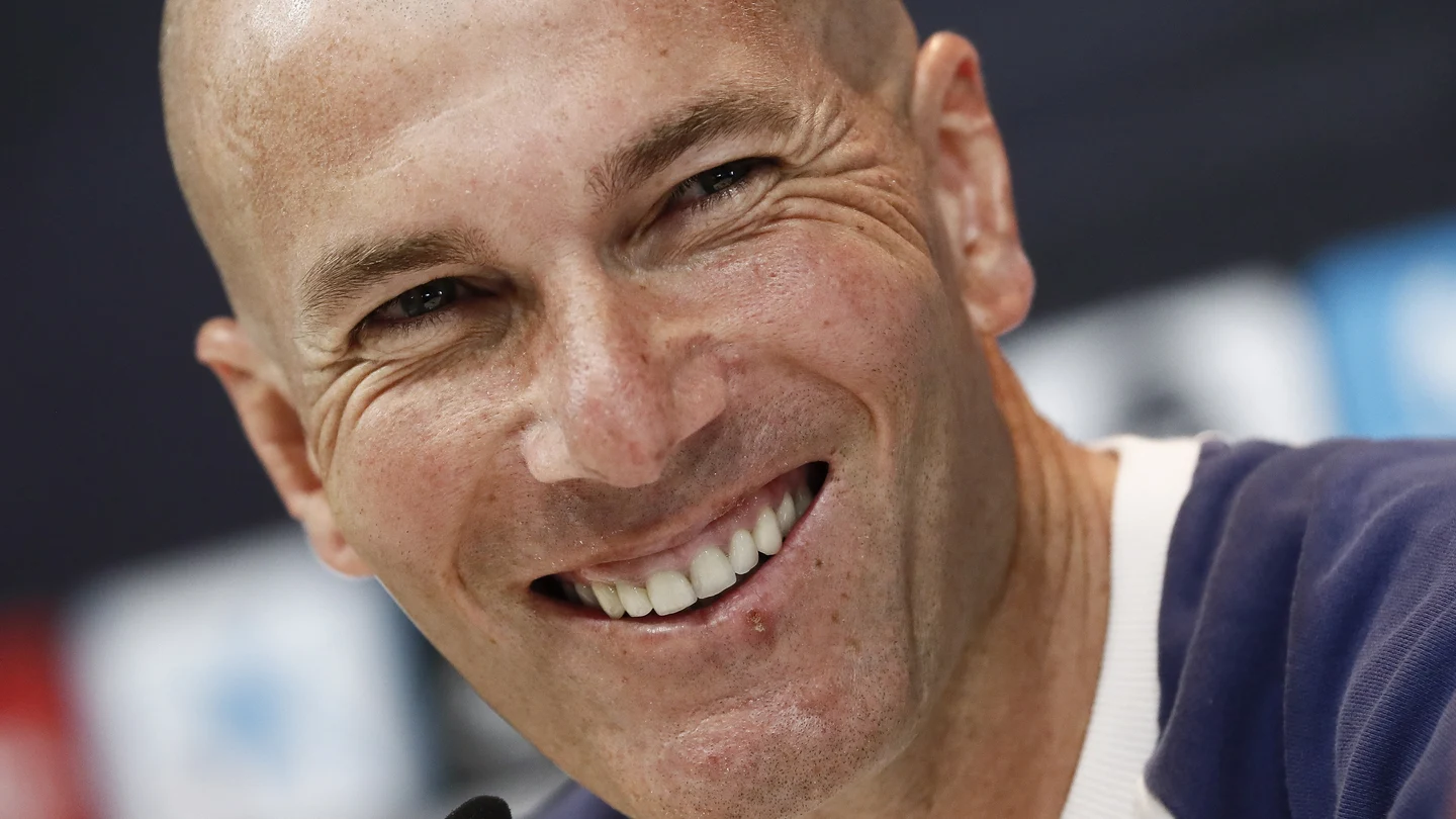 Zidane, en rueda de prensa Zidane, en rueda de prensa