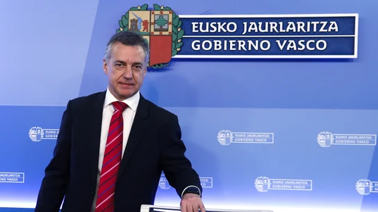 El lehendakari Íñigo Urkullu El lehendakari Íñigo Urkullu