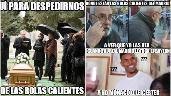 Los 'memes' del sorteo de cuartos de la Champions League Los 'memes' del sorteo de cuartos de la Champions League