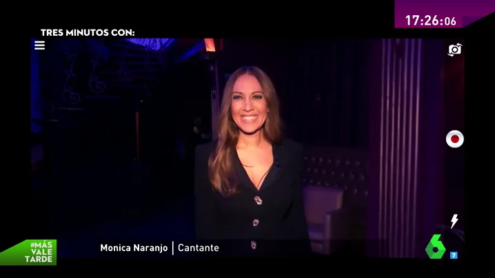 La artista y cantante Mónica Naranjo La artista y cantante Mónica Naranjo