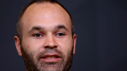 Andrés Iniesta en un acto Andrés Iniesta en un acto