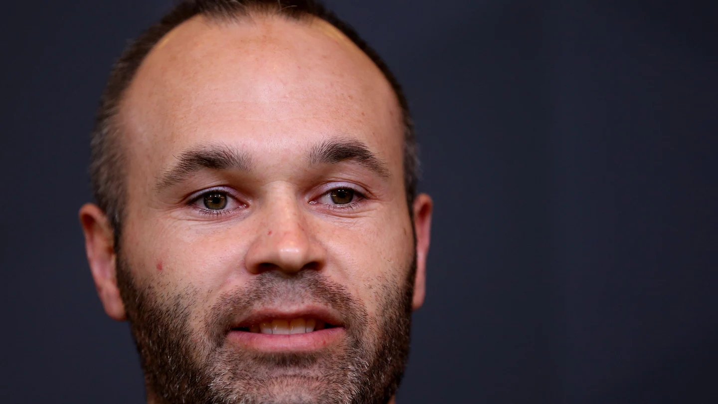 Andrés Iniesta en un acto Andrés Iniesta en un acto