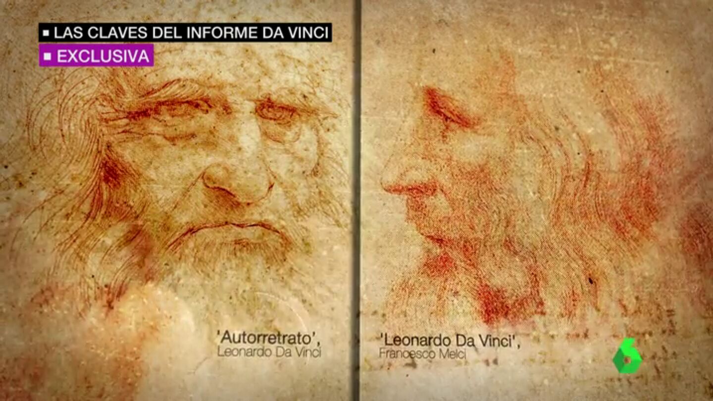Frame 45.697621 de: EXCLUSIVA | Estas son las pruebas que mostrar&iacute;an que el autorretrato de da Vinci no corresponde con su cara real
