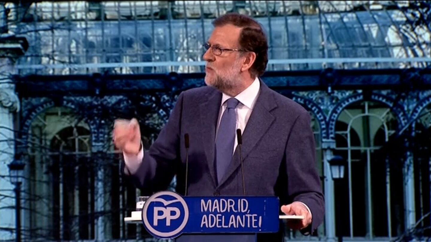 Frame 1.443596 de: "Una Espa&ntilde;a a la que 75 millones de espa&ntilde;oles vienen cada a&ntilde;o", el en&eacute;simo lapsus de Rajoy