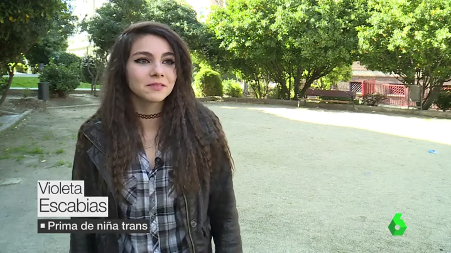 Violeta, prima de una niña trans Violeta, prima de una niña trans