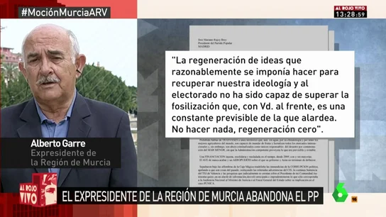Alberto Garre, expresidente de Murcia Alberto Garre, expresidente de Murcia