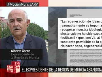 Alberto Garre, expresidente de Murcia Alberto Garre, expresidente de Murcia
