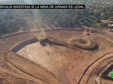 Espacio para la costrucción de una balsa en un espacio protegido Espacio para la costrucción de una balsa en un espacio protegido