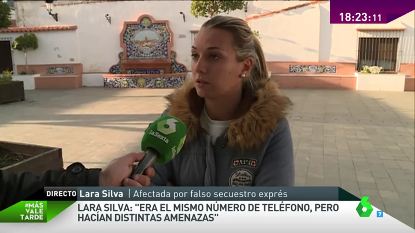 Afectada por falso secuestro exprés Afectada por falso secuestro exprés