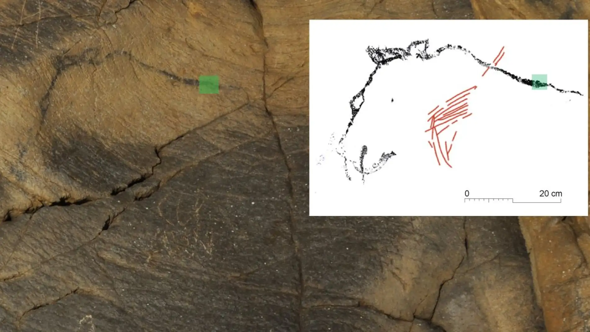 Cova Eiros es el yacimiento con arte rupestre mas antiguo de Galicia