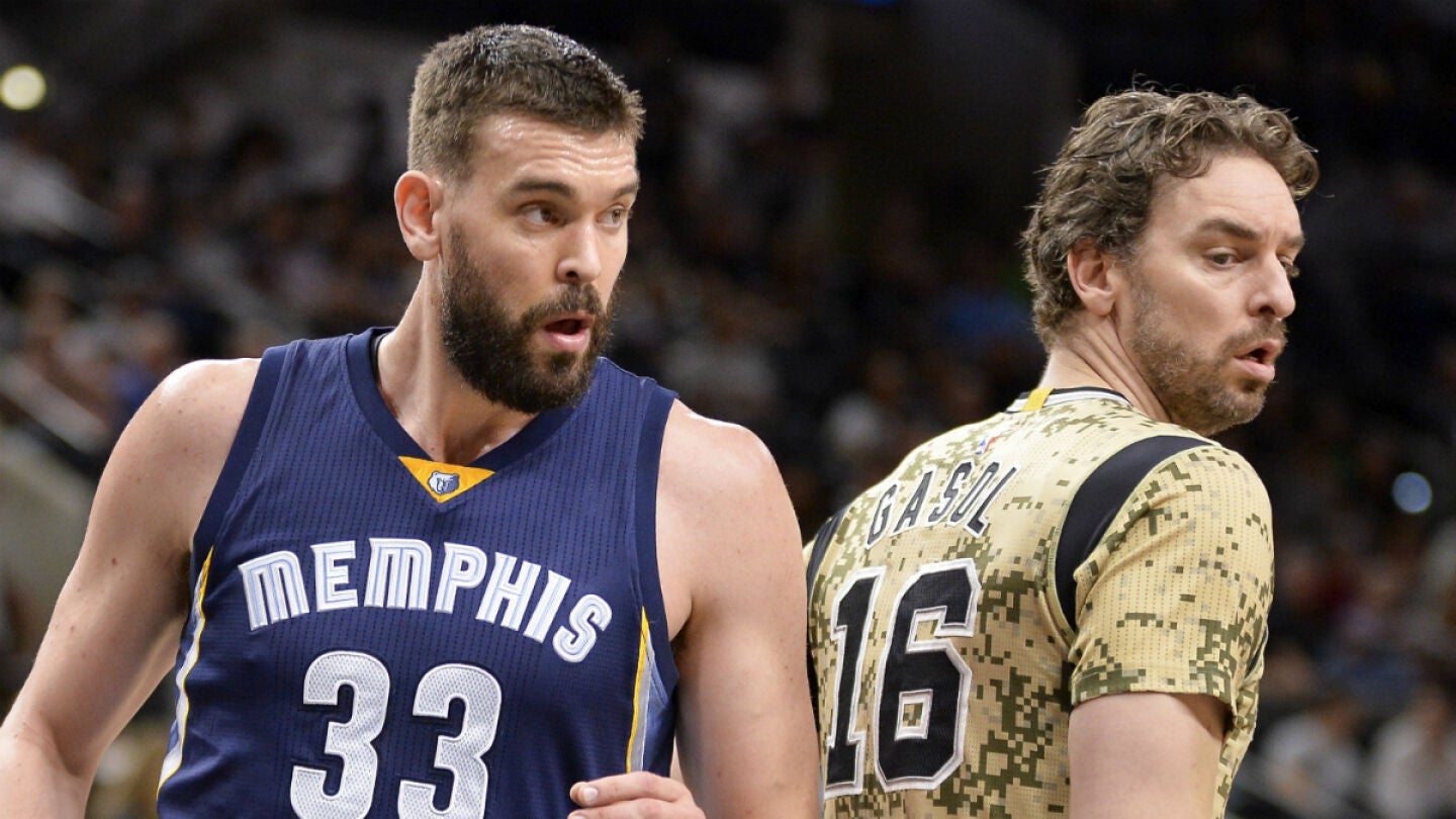 Marc, contra Pau Gasol