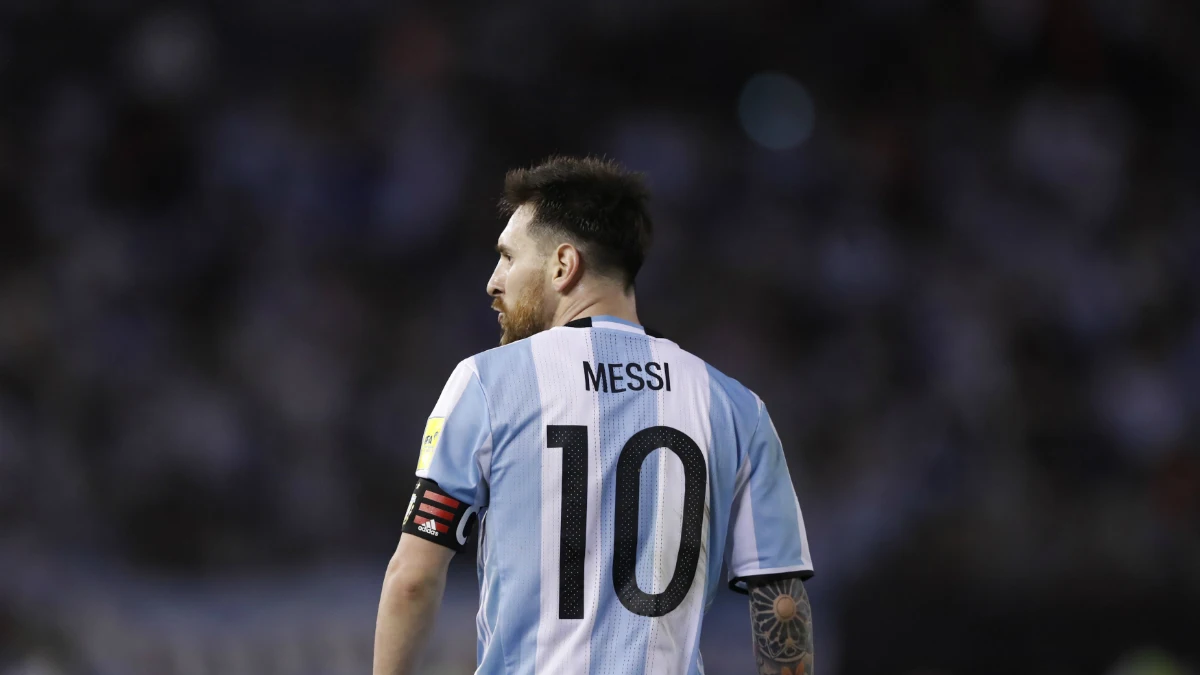 Messi, con Argentina