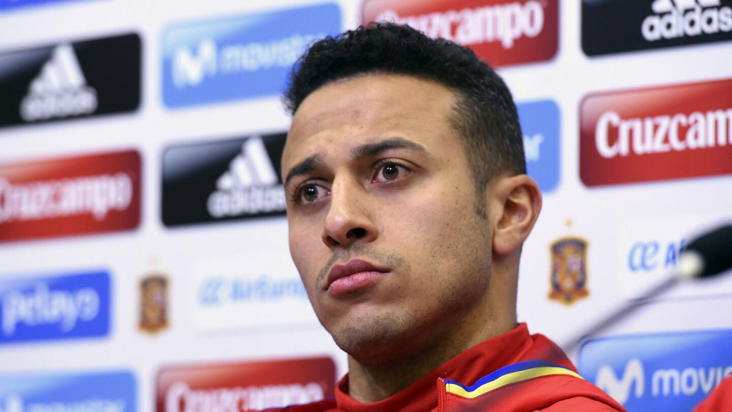 Thiago Alc&aacute;ntara, centrocampista de la Selecci&oacute;n