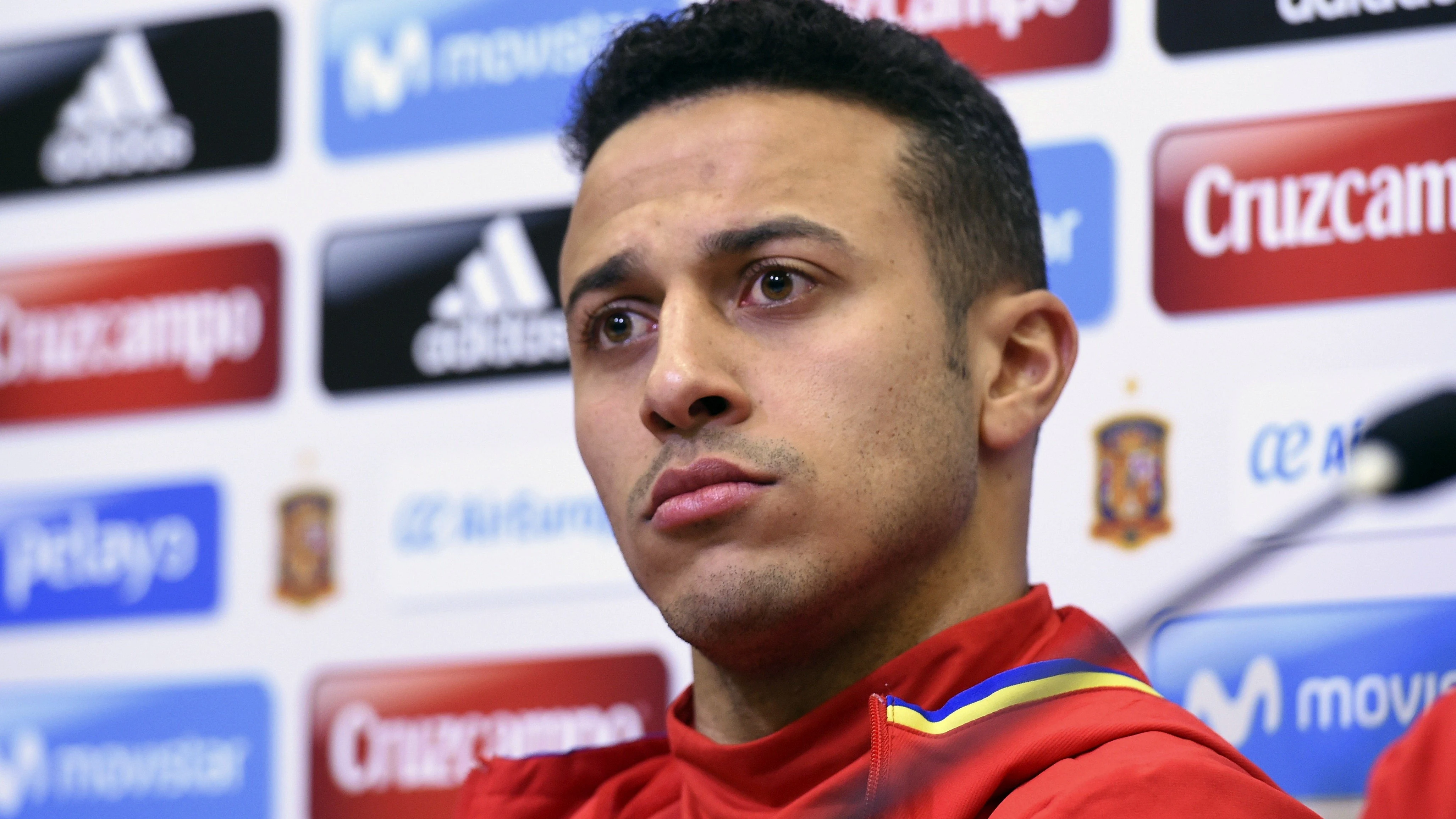 Thiago Alcántara, centrocampista de la Selección