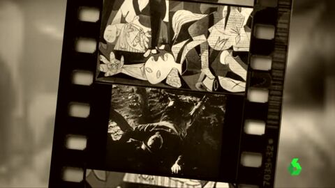 La gran pantalla, un cuadro lleno de im&aacute;genes en movimiento: &iquest;est&aacute; inspirado el Gernika en una pel&iacute;cula? 