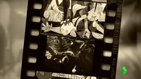 La gran pantalla, un cuadro lleno de imágenes en movimiento: ¿está inspirado el Gernika en una película? La gran pantalla, un cuadro lleno de imágenes en movimiento: ¿está inspirado el Gernika en una película?