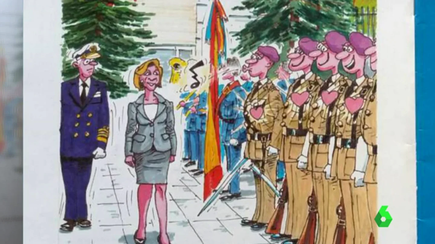 Polémica por la publicación de una viñeta machista sobre la ministra María Dolores de Cospedal Polémica por la publicación de una viñeta machista sobre la ministra María Dolores de Cospedal