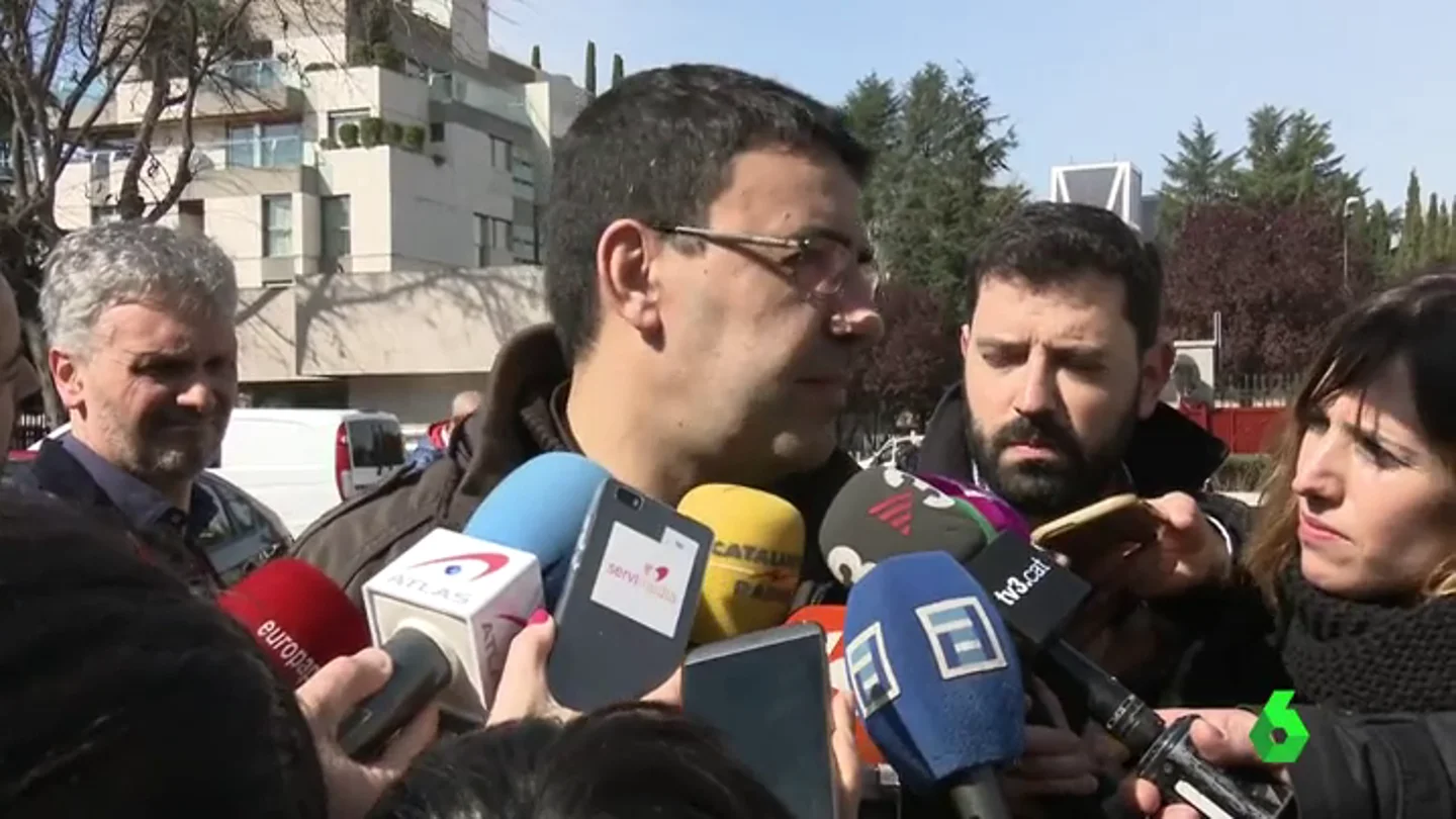 Mario Jiménez, portavoz de la gestora del PSOE Mario Jiménez, portavoz de la gestora del PSOE