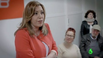Susana Díaz adelanta en un vídeo su intención de presentarse a las primarias