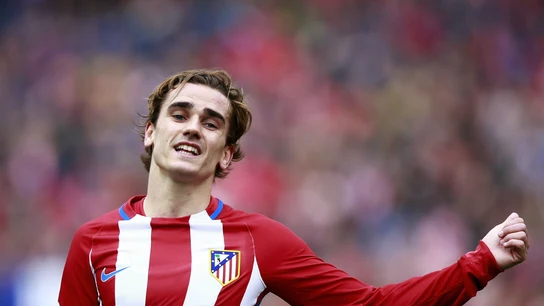 Griezmann, con el Atlético Griezmann, con el Atlético