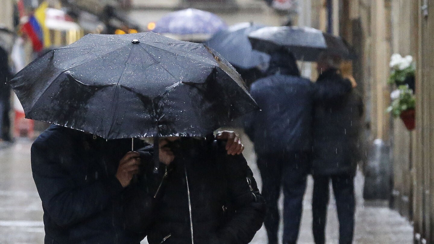 La nieve deja paso a la lluvia este fin de semana