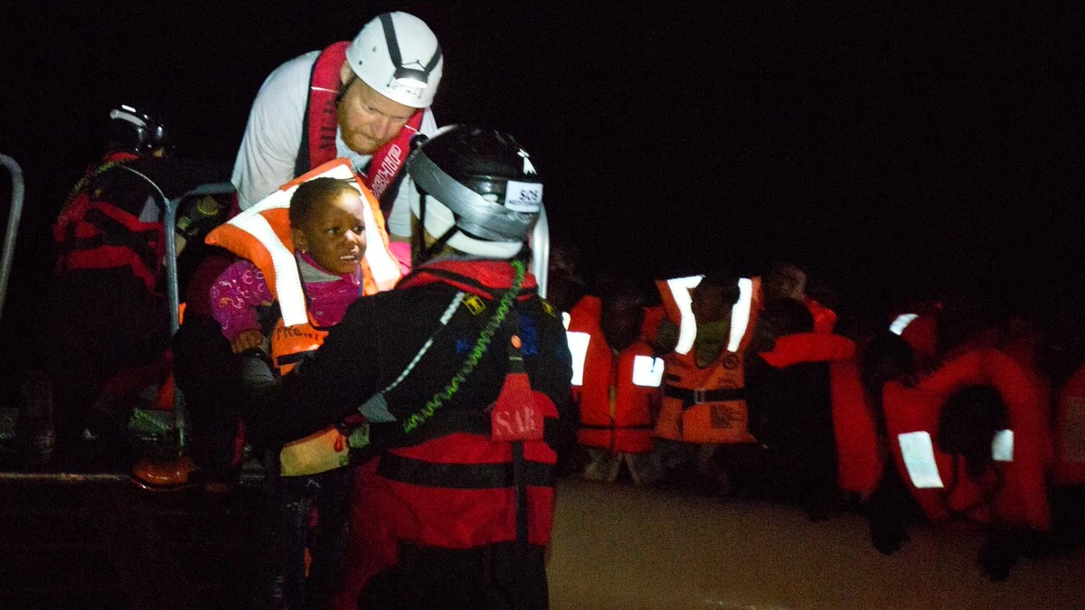 Rescate en el Mediterráneo