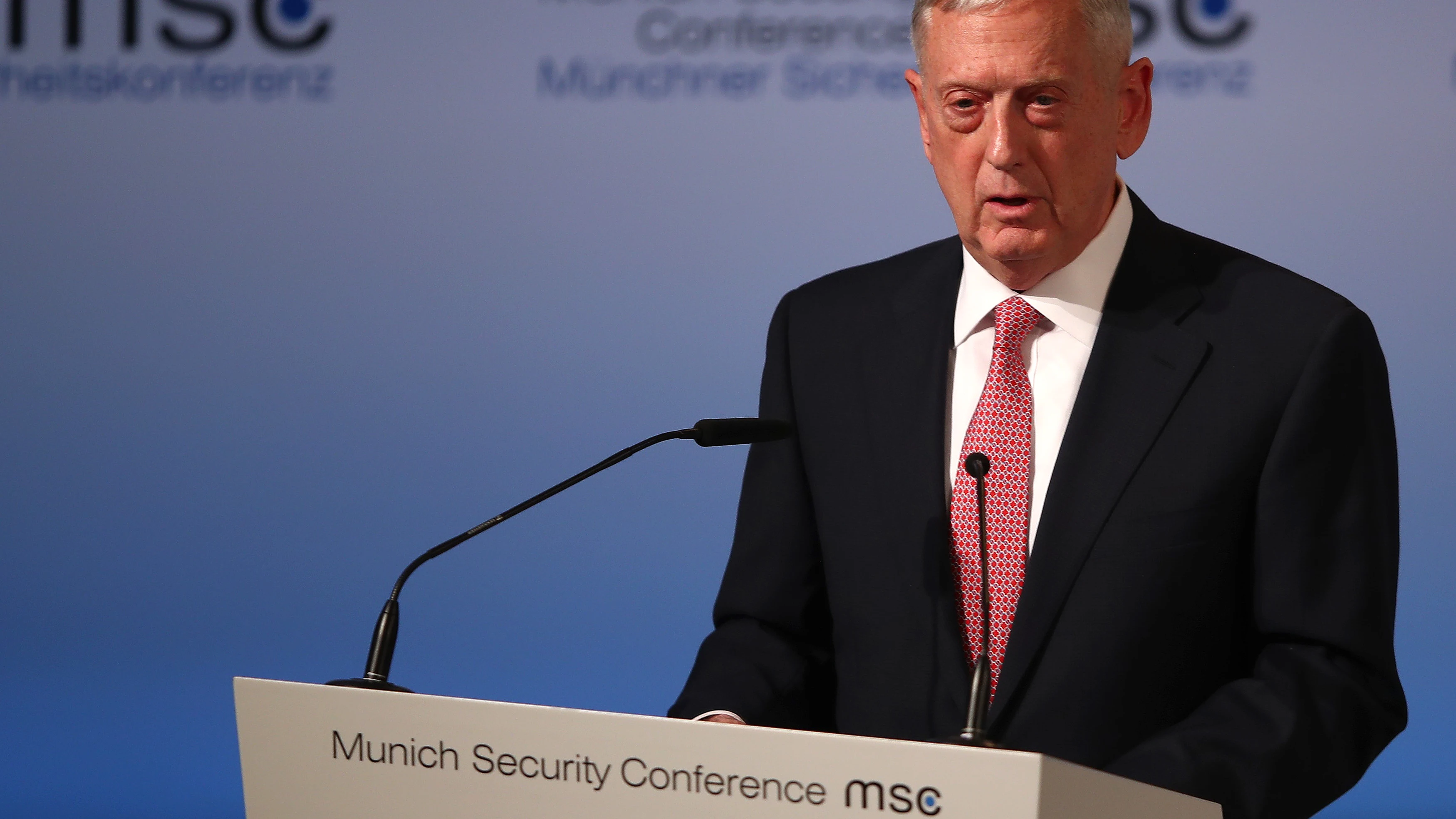 Jim Mattis, el secretario de Defensa de EEUU