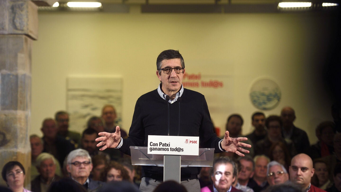El candidato a la Secretar&iacute;a General del PSOE, Patxi L&oacute;pez