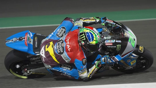 Morbidelli, en Losail Morbidelli, en Losail