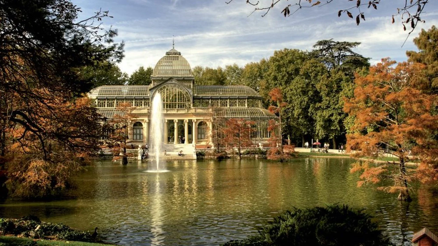 Palacio de Cristal, en el Retiro Palacio de Cristal, en el Retiro