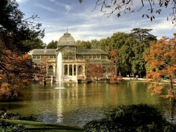 Palacio de Cristal, en el Retiro Palacio de Cristal, en el Retiro