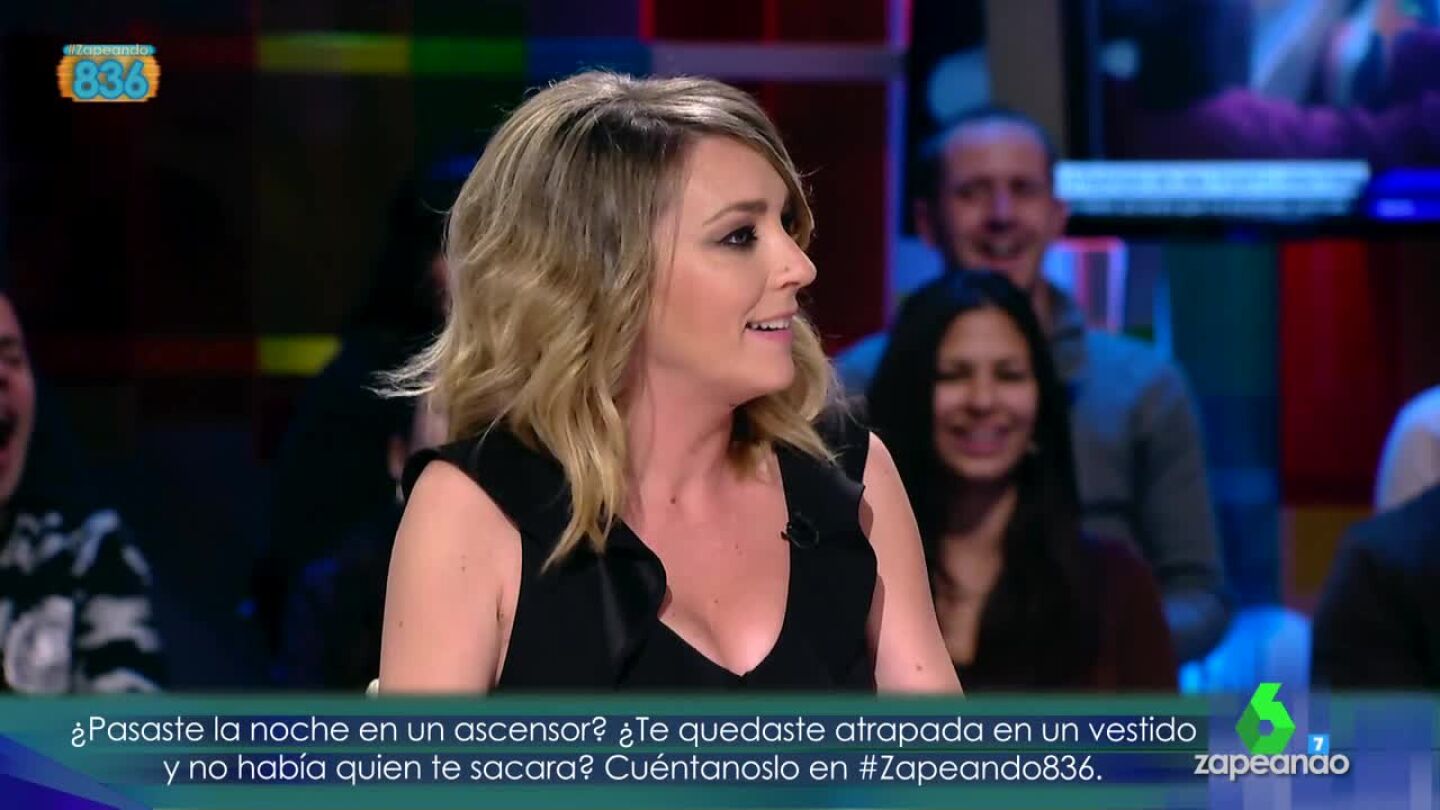 Anna Simon cuenta cuando se qued&oacute; atrapada en un ascensor