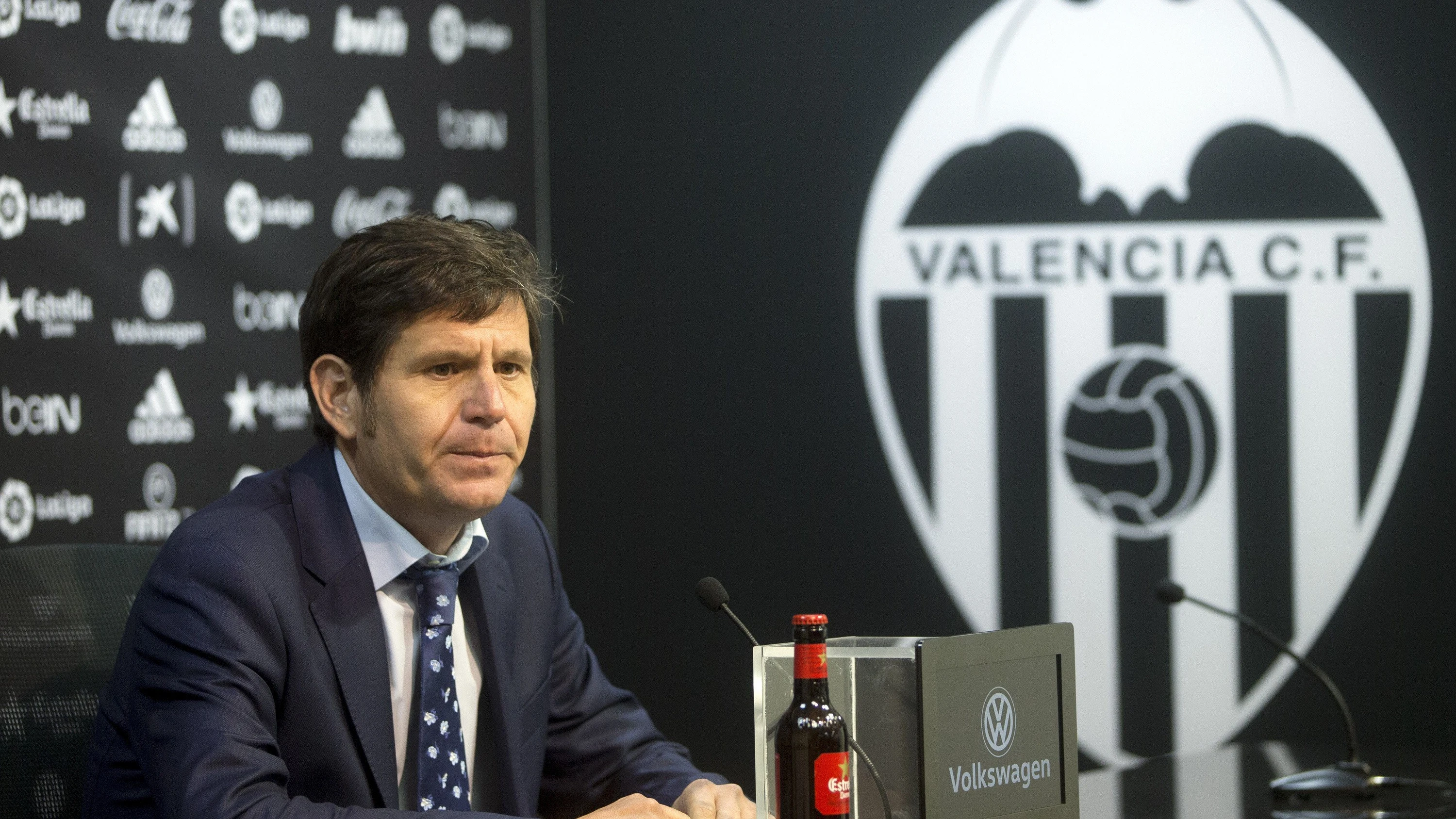 Mateu Alemany, durante una rueda de prensa Mateu Alemany, durante una rueda de prensa