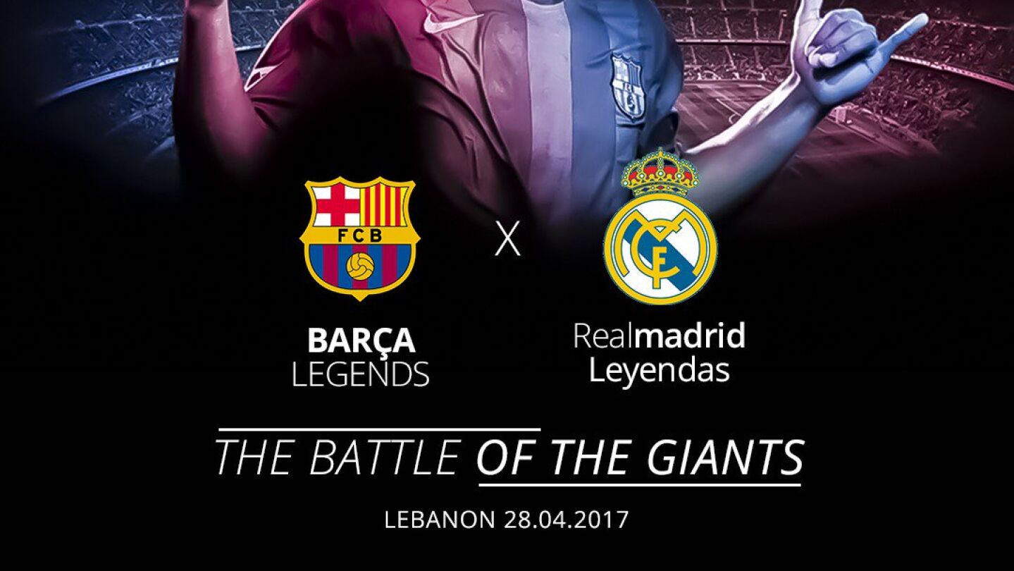 El Cl&aacute;sico entre leyendas de Real Madrid y Barcelona, anunciado por Ronaldinho