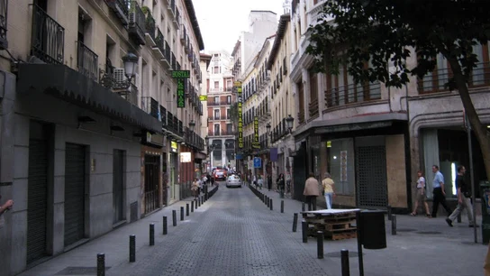 Calle de La Cruz, zona donde fue detenido por masturbarse en público Calle de La Cruz, zona donde fue detenido por masturbarse en público