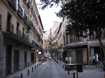 Calle de La Cruz, zona donde fue detenido por masturbarse en público Calle de La Cruz, zona donde fue detenido por masturbarse en público