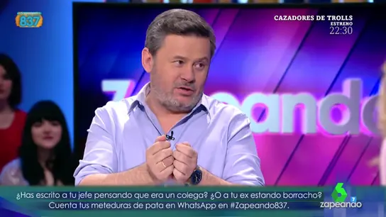 Miki Nadal cuenta una anécdota con un grupo de Whatsapp Miki Nadal cuenta una anécdota con un grupo de Whatsapp