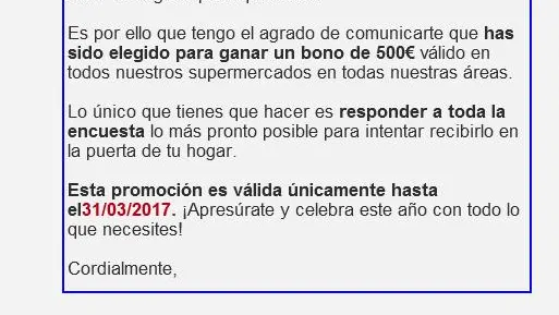 El mail falso de Aldi: están suplantando a la empresa para acceder a tus datos