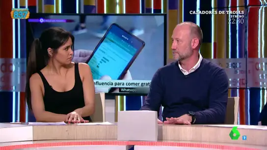 Cristina Pedroche y Pedro García Aguado, en Zapeando Cristina Pedroche y Pedro García Aguado, en Zapeando